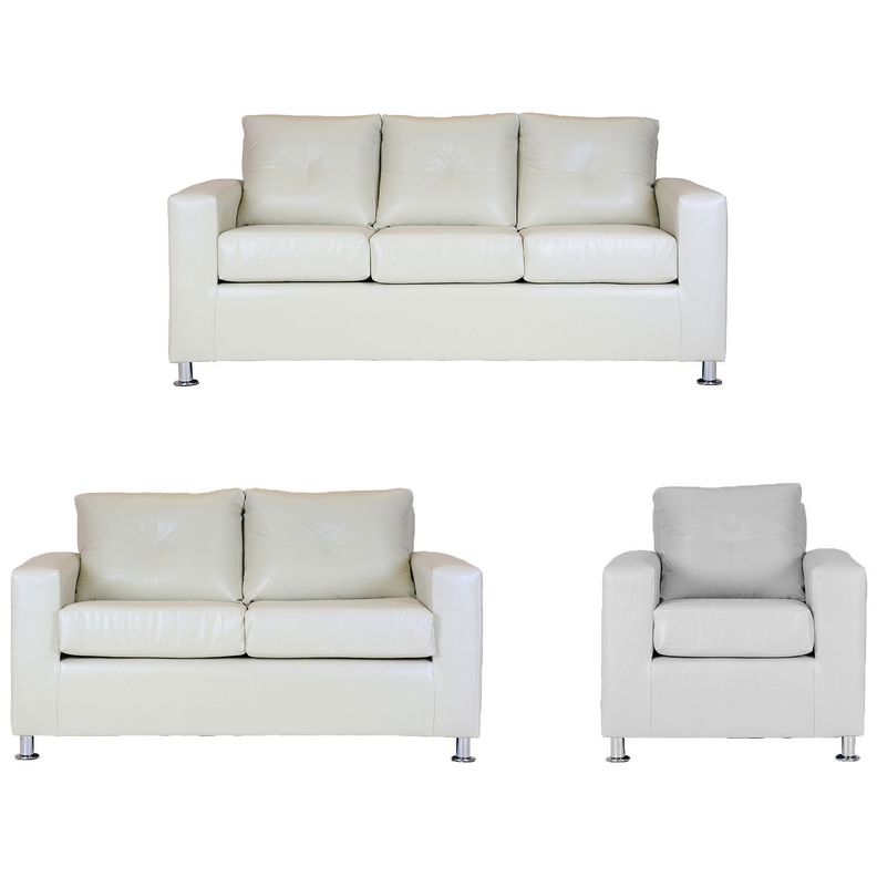 Living George 321 - Cuero Sintetico Pu Beige