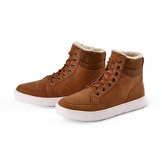Botas De Invierno Hombre Café-0