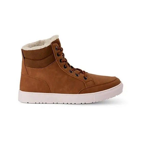 Botas De Invierno Hombre Café-1