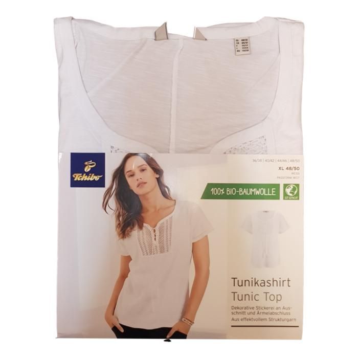 Blusa Tunica blanca-1