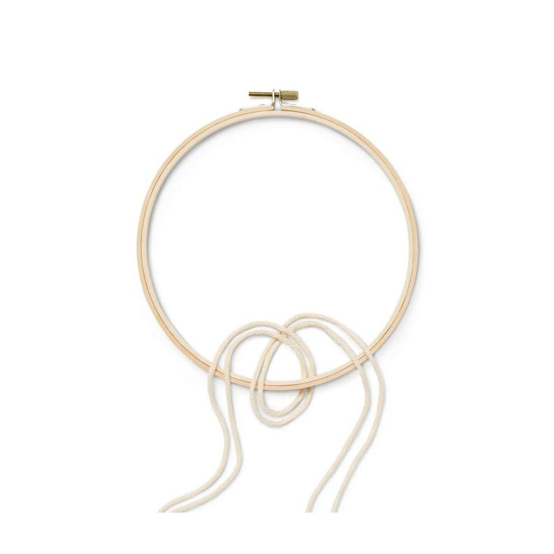 Corona Invierno De Macramé Para Manualidades-2