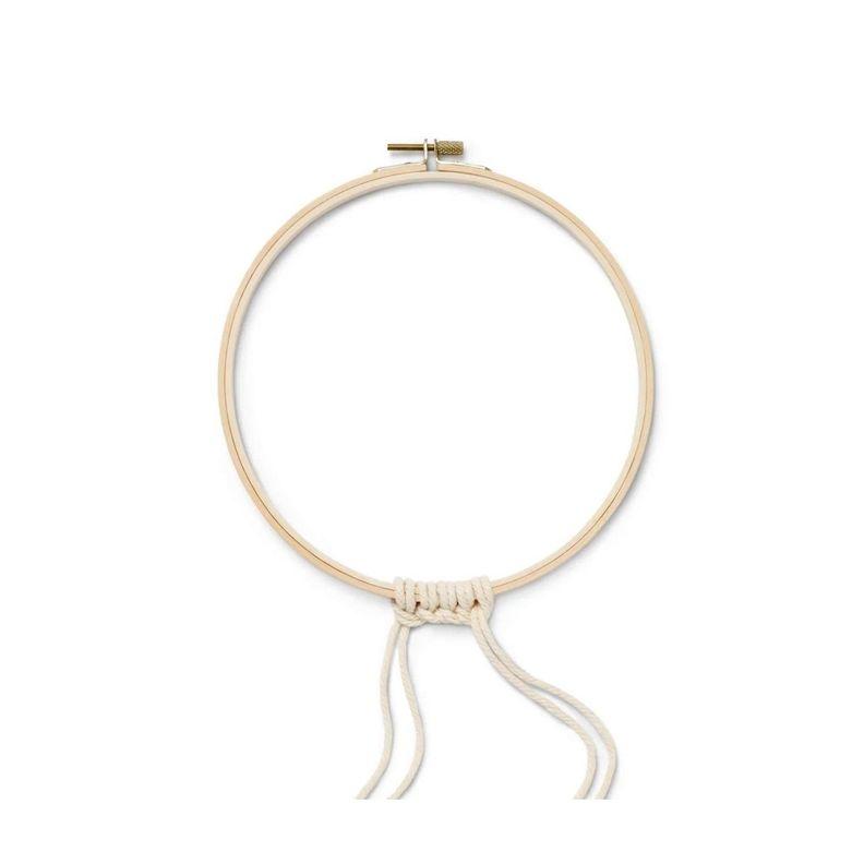Corona Invierno De Macramé Para Manualidades-3