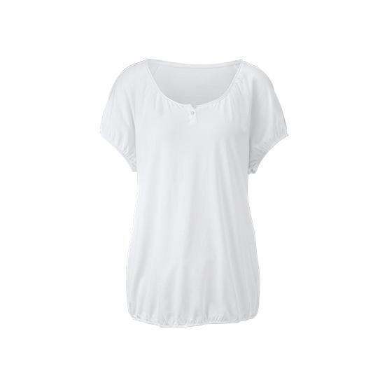 Polera Manga corta Blanco Mujer-0