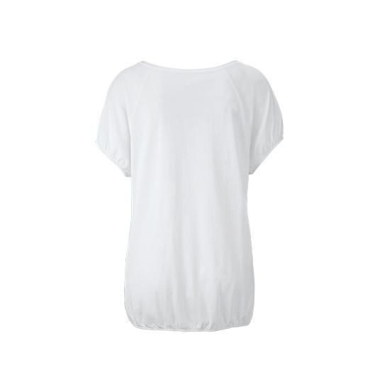 Polera Manga corta Blanco Mujer-2