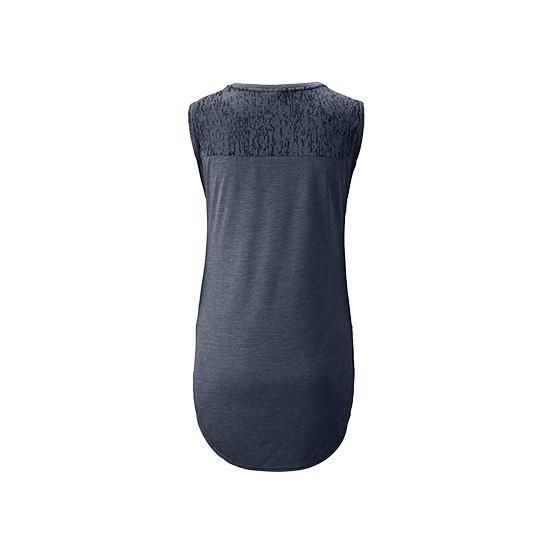 Top largo Deporte Mujer Gris-1