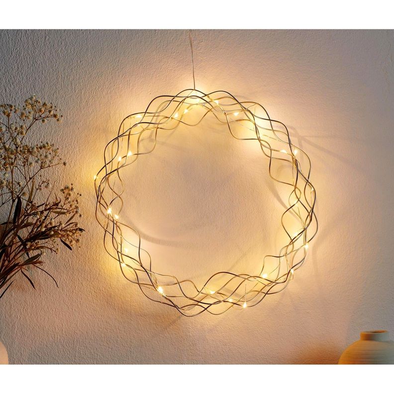 Guirnalda Corona Decorativa LED Tchibo-1