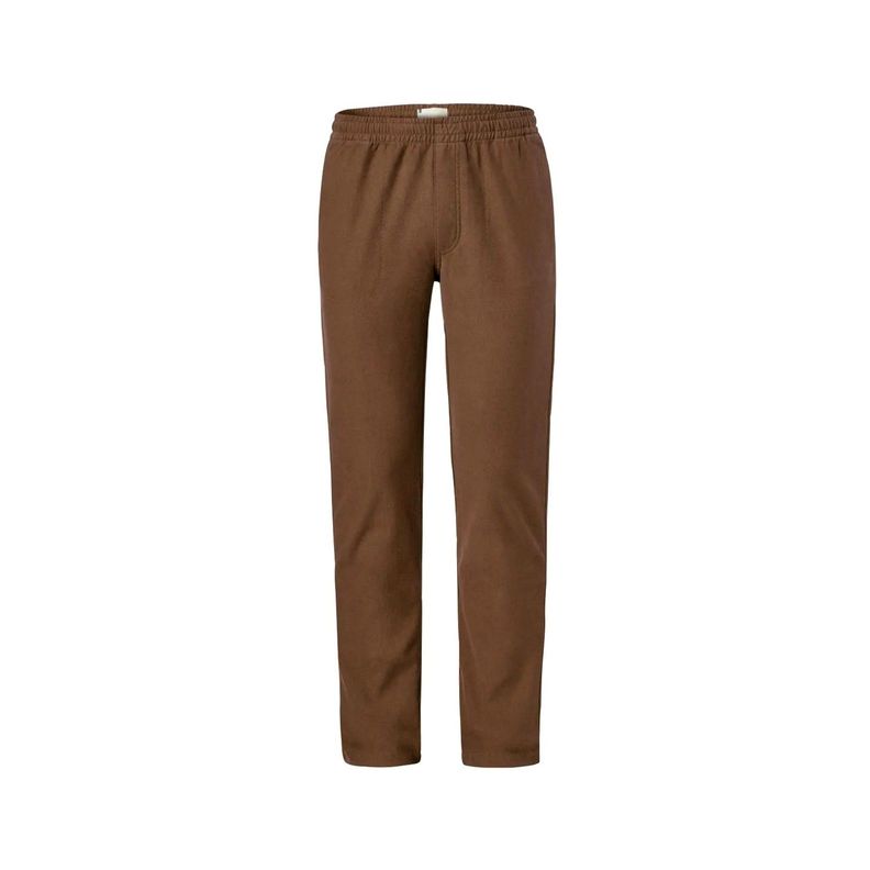 Pantalones Chino Cafe Algodon Hombre Tchibo-0