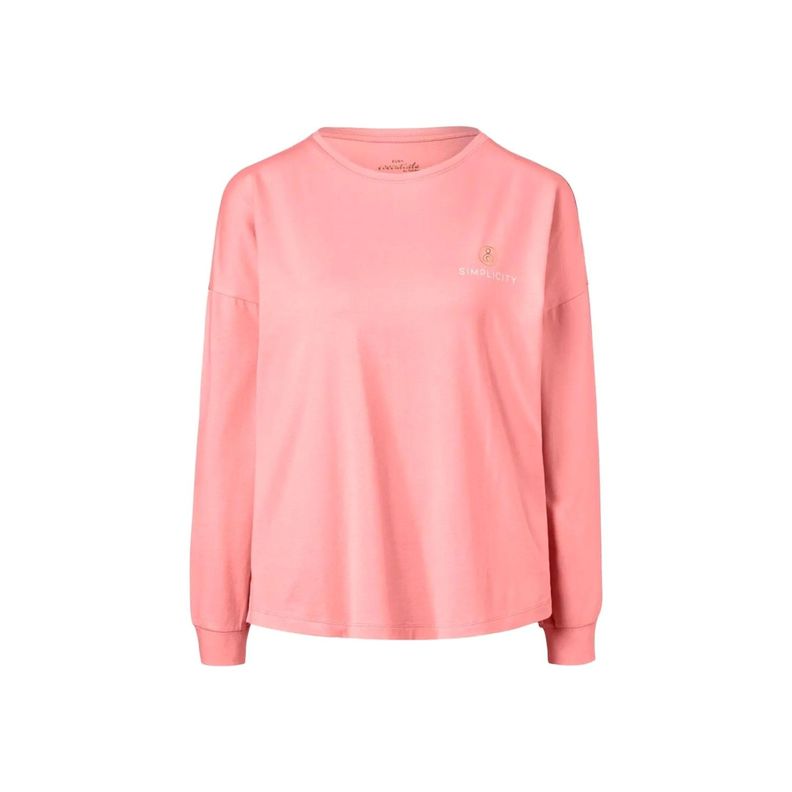 Conjunto De Pijama Algodón Rosa Mujer Tchibo-1