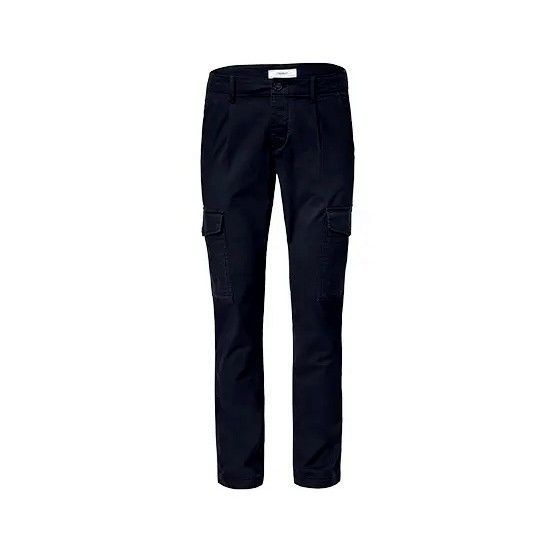 Pantalones Cargo Azul Hombre-0
