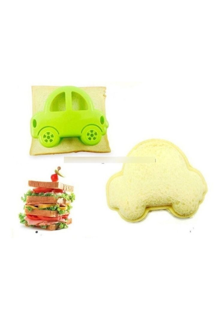 Molde De Sandwich Emparedado De Auto Desayuno Para Cocina Amarillo
