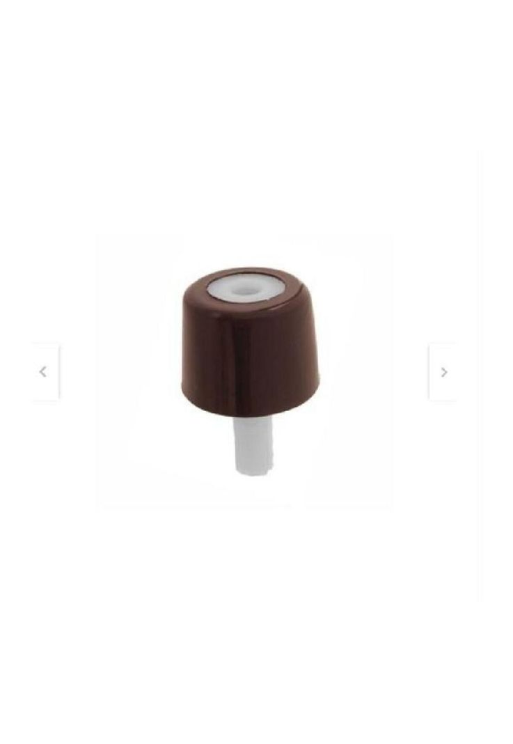 Tope de Puerta PVC Conico 30mm Cafe DVP
