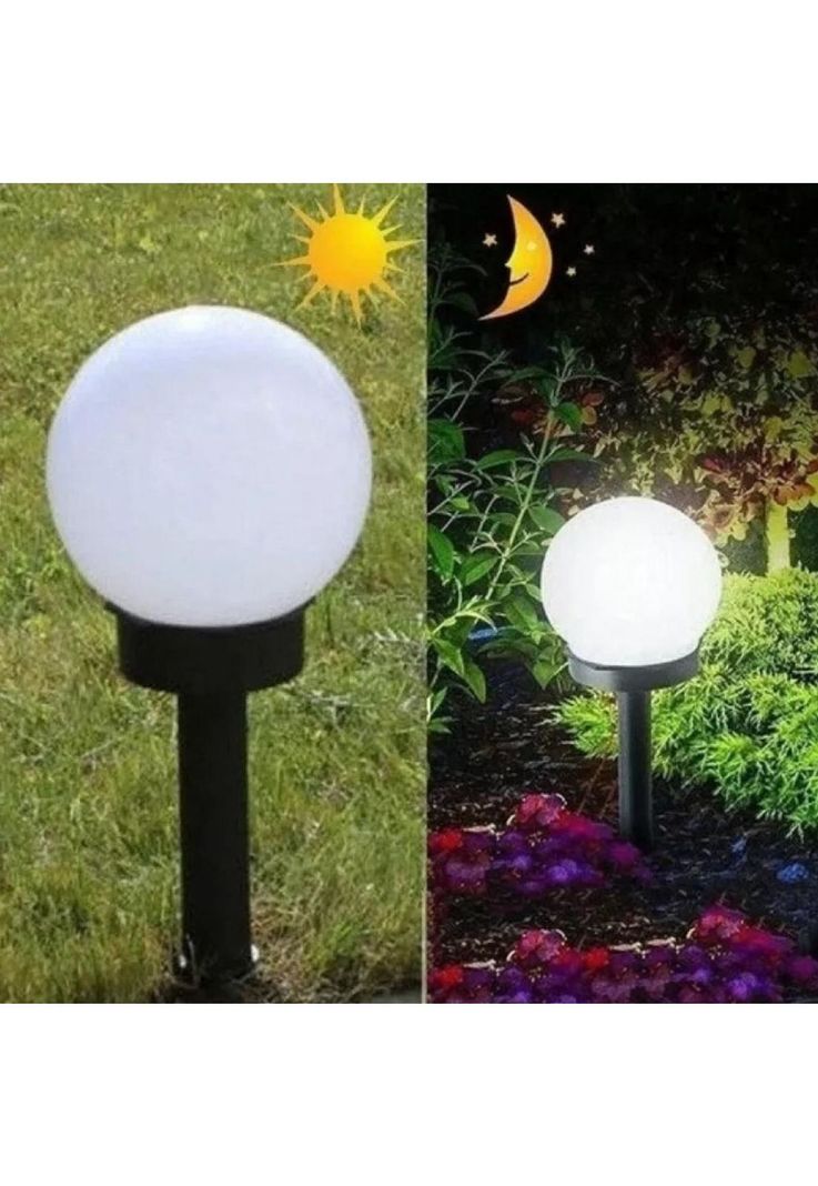 Pack 3 Foco Led Solar Lamparas Luz Solar Jardin Exterior-1