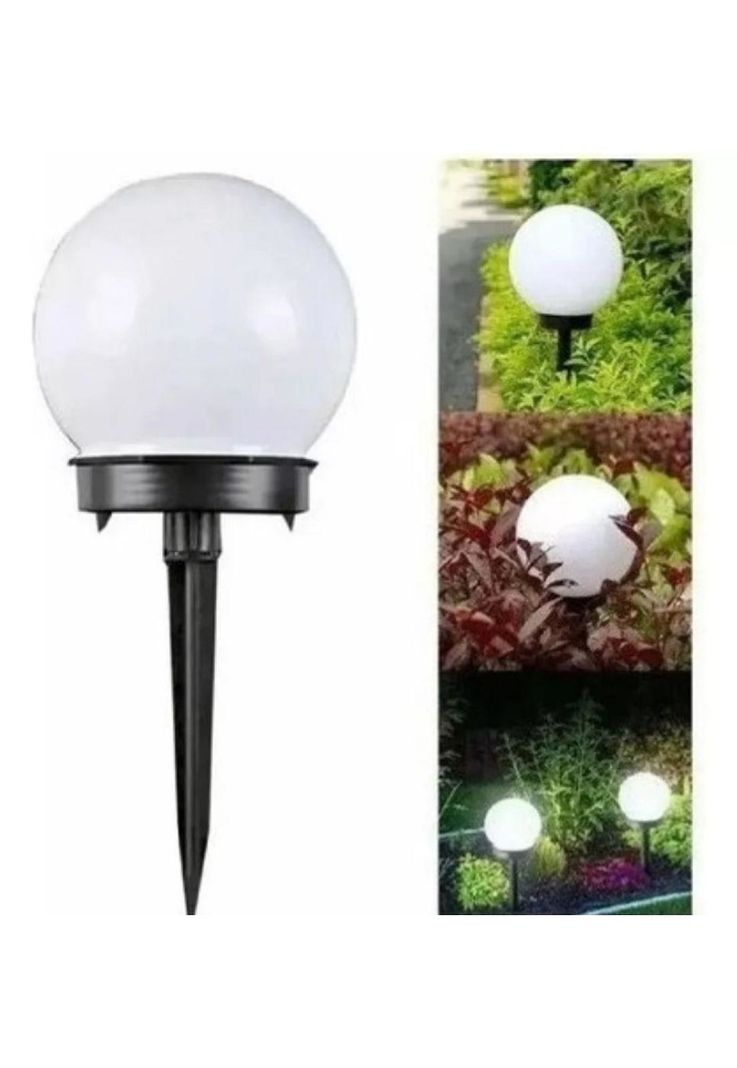 Pack 3 Foco Led Solar Lamparas Luz Solar Jardin Exterior-2