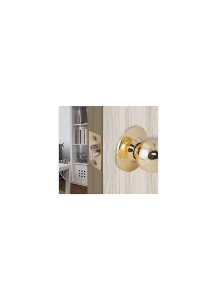Cerradura Cilíndrica Pomo Sfera 11000 Libre Paso Bronce 35-55mm POLI-1