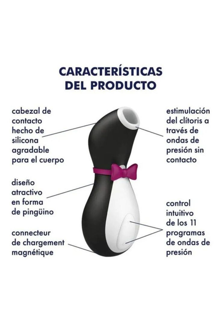 Succionador Estimulador Satisfyer Pro Penguin Original Ipx7-1