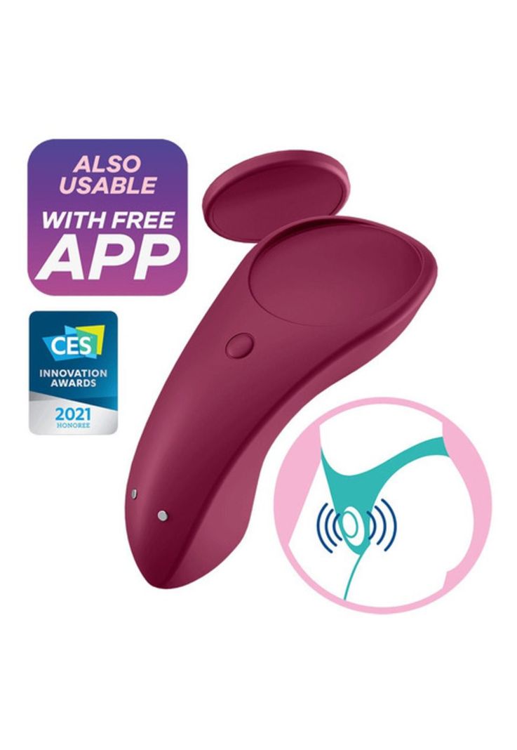 Vibrador Estimulador Pantys Control Remoto App Bt Satisfyer-6