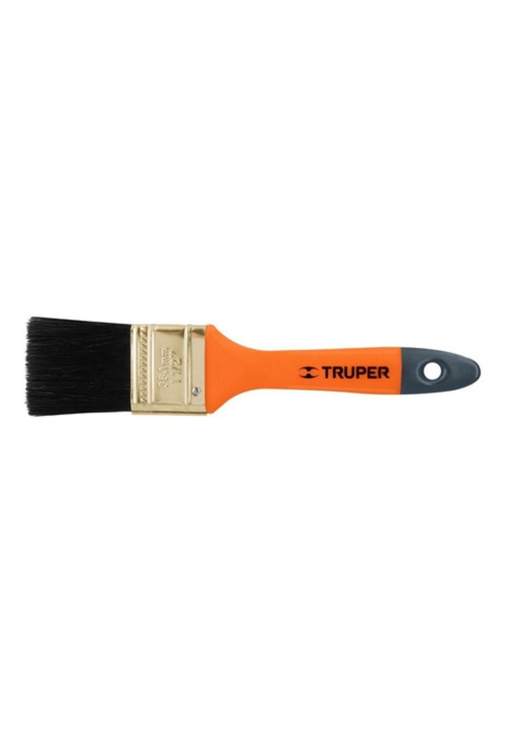 Brocha Profesional Uso General Truper 1 1/2 38.1mm Diseno 1