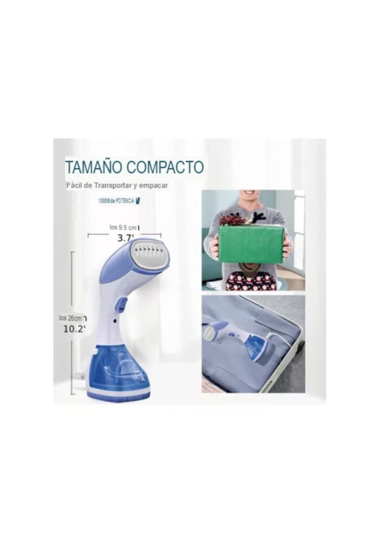 Plancha De Vapor Portátil Vertical 1500w 280ml-5