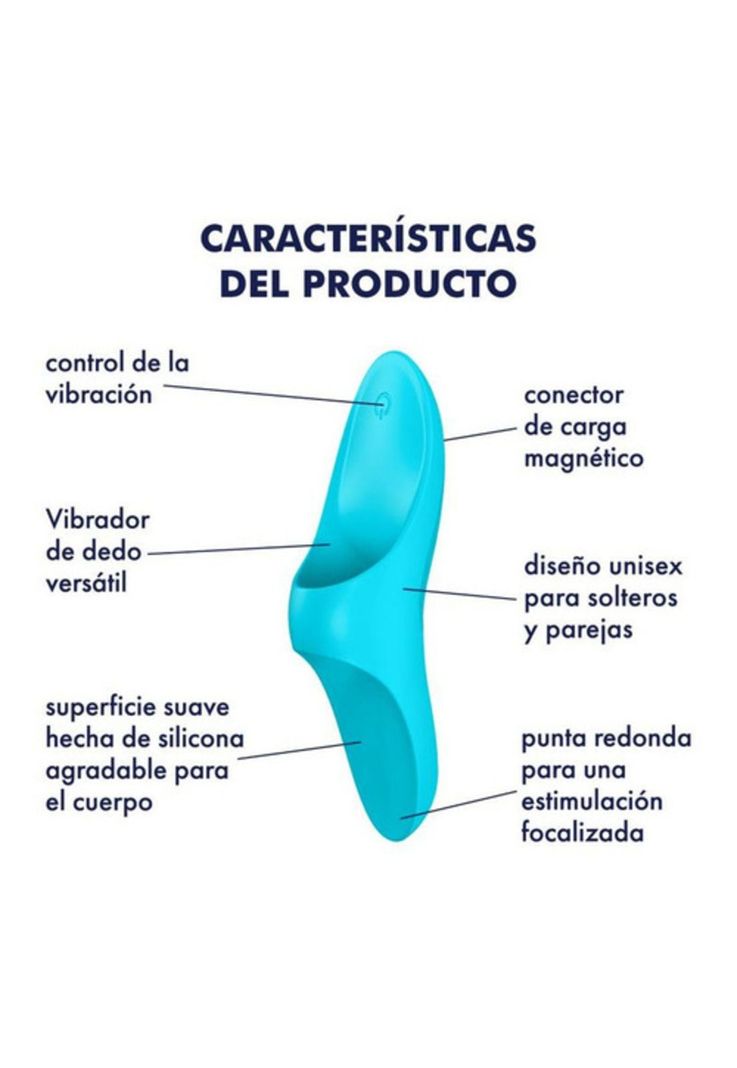 Vibrador Estimulador De Dedo Para Zonas Intimas Satisfyer-2