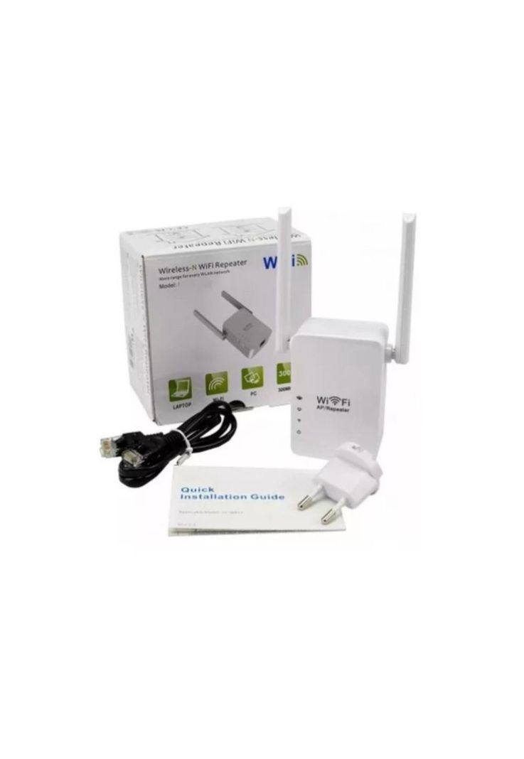 Repetidor Amplificador Wifi 300 Mbps Inalámbrico Mini Router-4