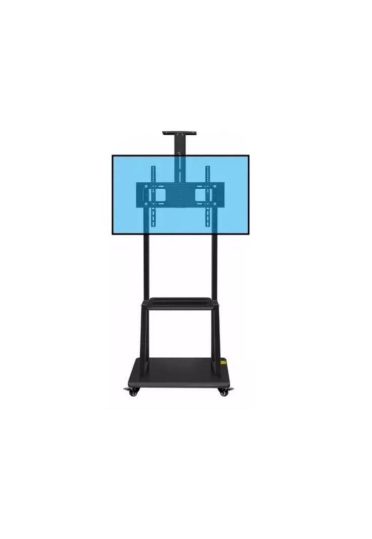 Soporte Tv Base Pedestal Con Ruedas Monitor 32 A 72p 155cm-0