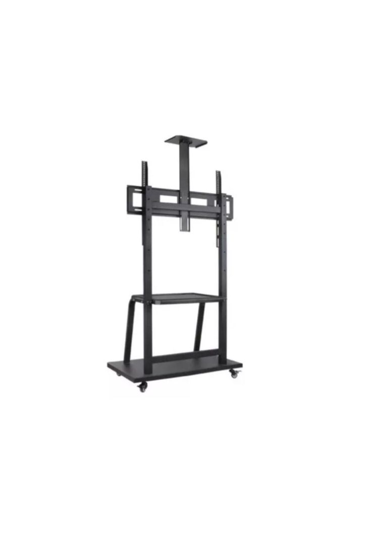 Soporte Tv Base Pedestal Con Ruedas Monitor 32 A 72p 155cm-2
