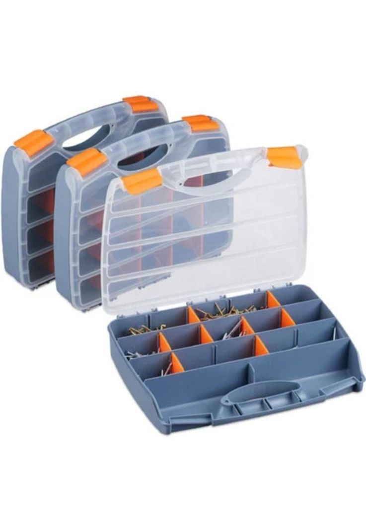 Caja Organizadora De Plástico 15 Compartimientos Kendo 90224-2