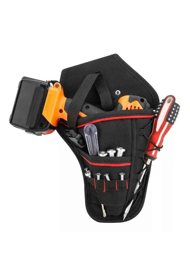 Porta Taladro Funda De Taladro Inalámbrico Destornillador-0