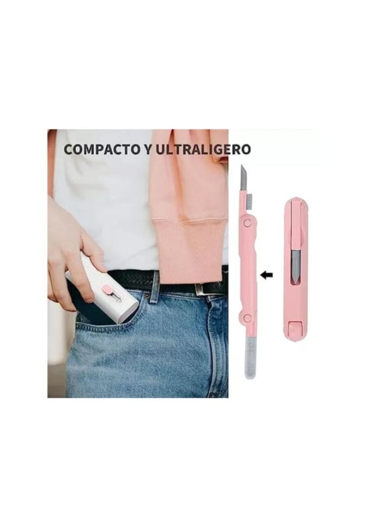 Brocha Limpiador Multifuncional Para Notebook Y Pc 7 En 1-9