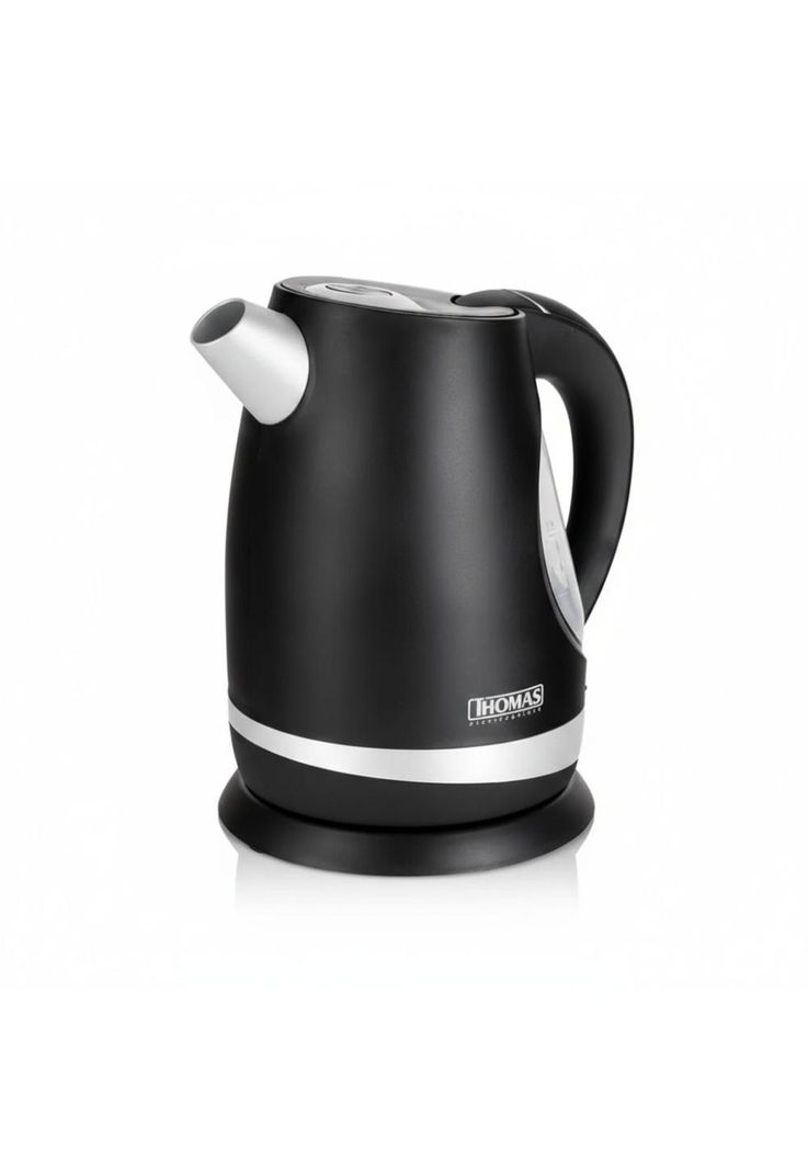 Hervidor Electrico Thomas TH-4515N 1.7L Inox Negro