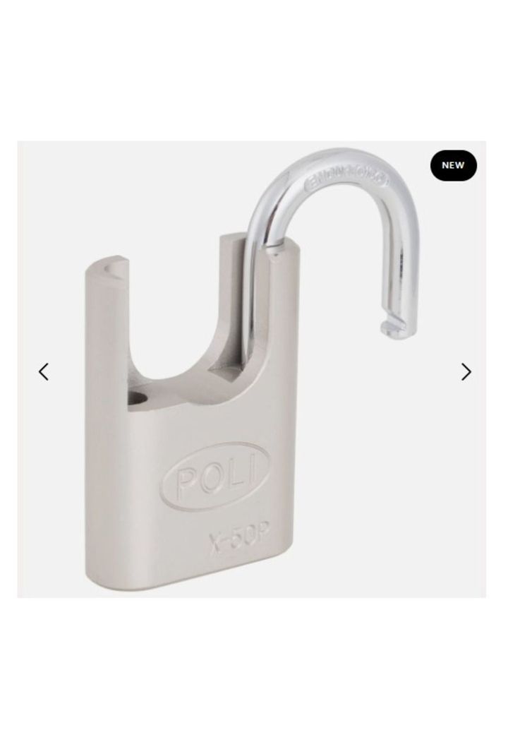 Candado Alta Seguridad Poli EXTERIOR con hombros 50mm LineaX-1