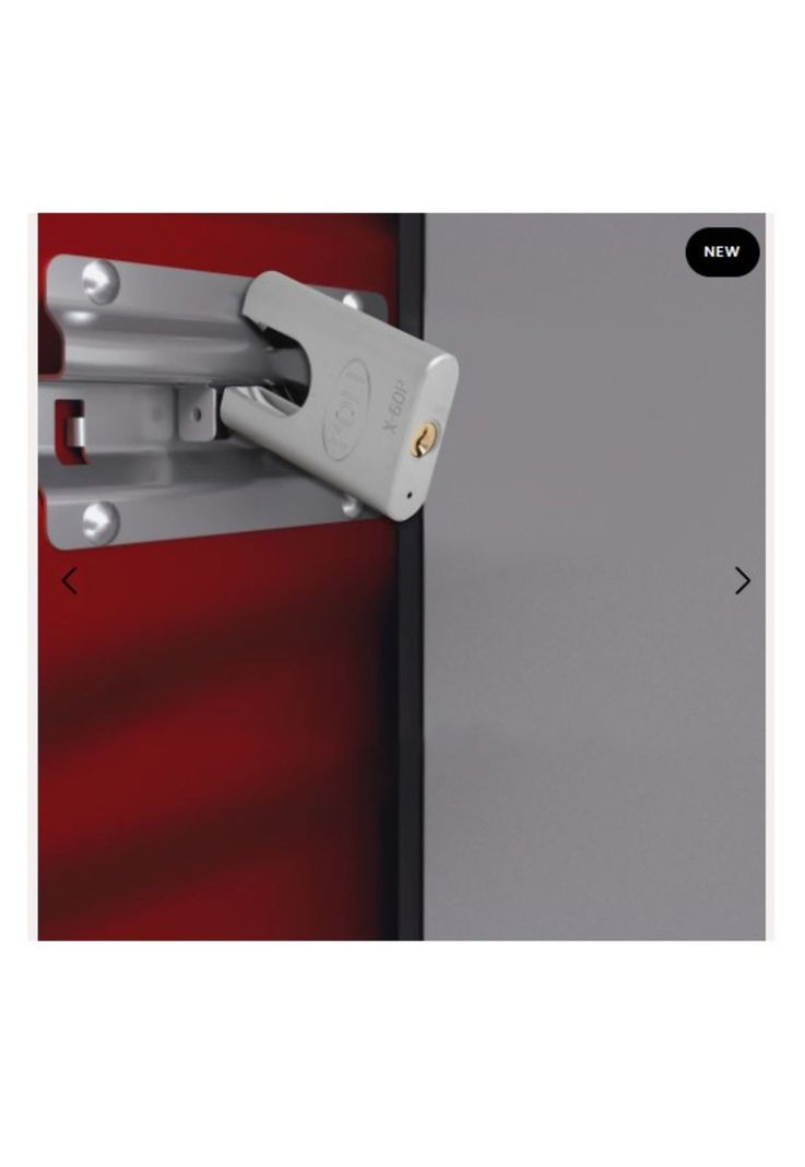 Candado Alta Seguridad Poli EXTERIOR con hombros 50mm LineaX-4