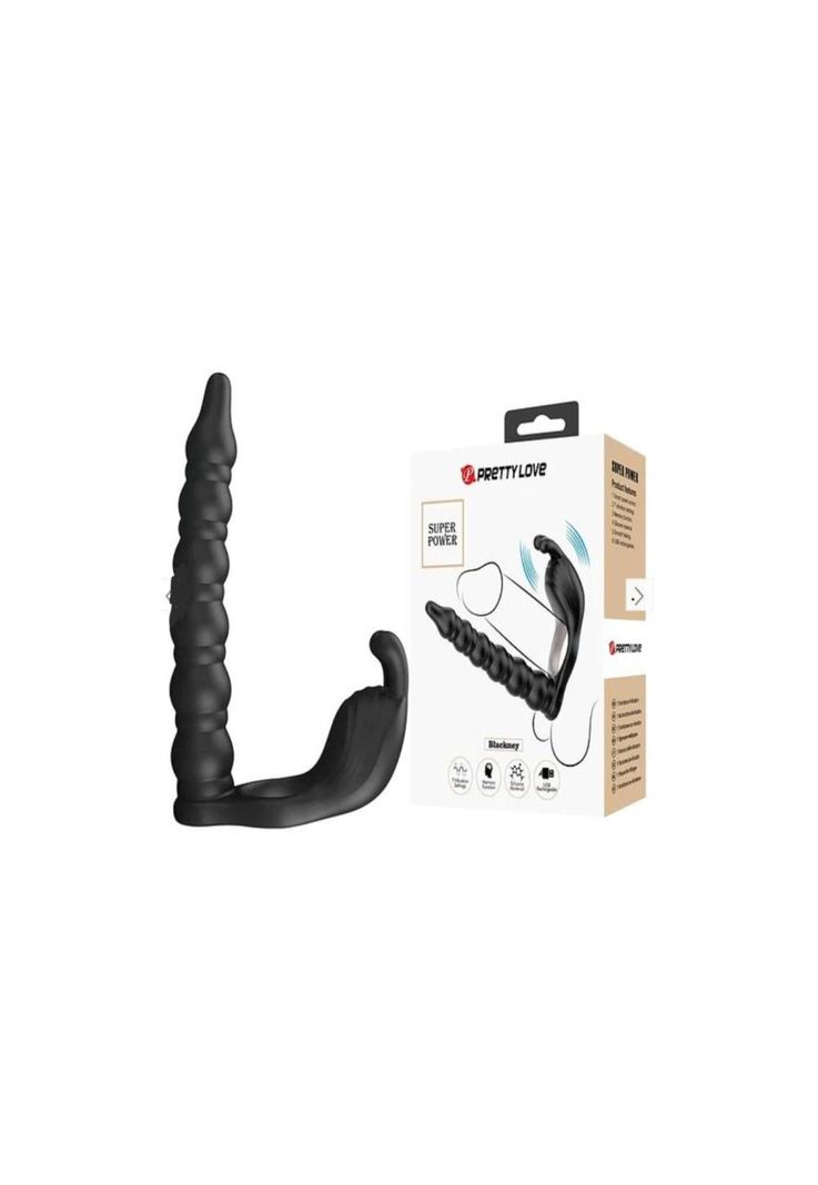 Anillo Vibrador Doble Penetración BLACKNEY-0