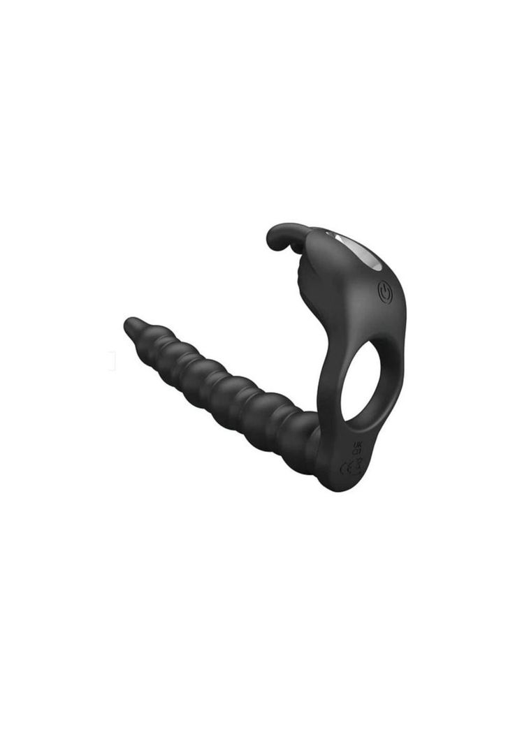 Anillo Vibrador Doble Penetración BLACKNEY-2