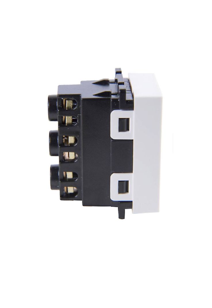 Módulo Toma De Corriente 2p+t 10a Y 16a 250v, Blanco Lexo-1