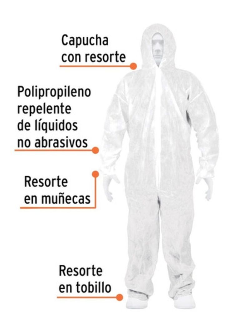 Overol Desechable Xl - Truper Overd-xl-1