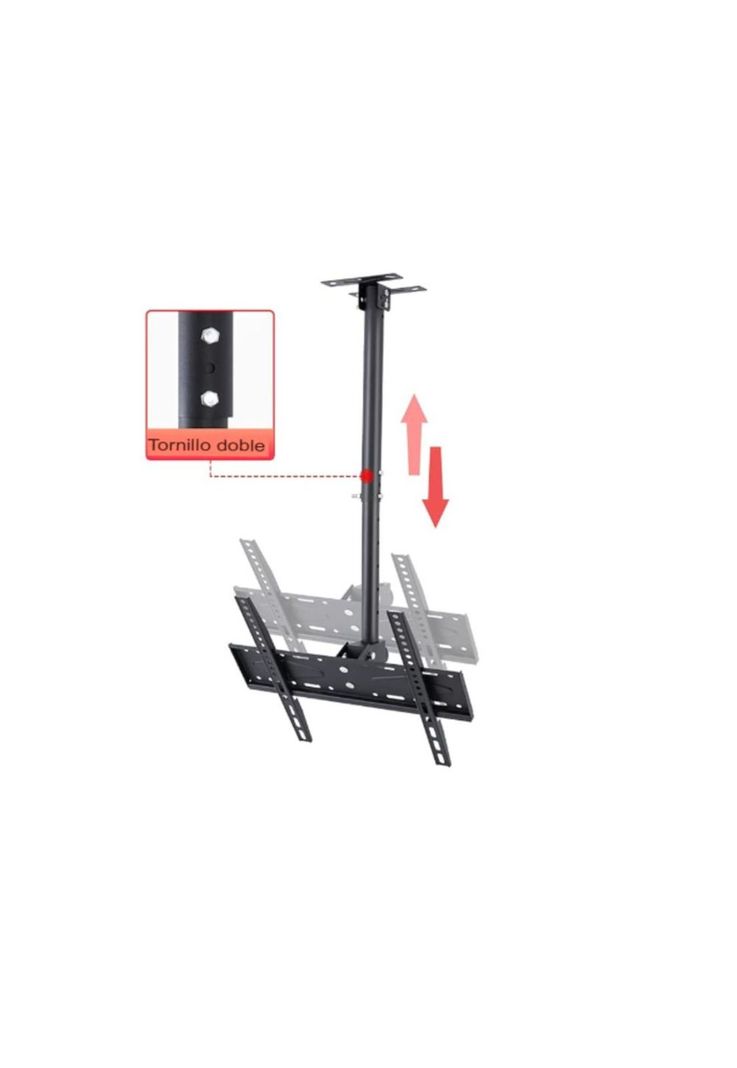 Soporte Tv Techo O Pared Ajustable 26 A 60 Rotación 360°-3