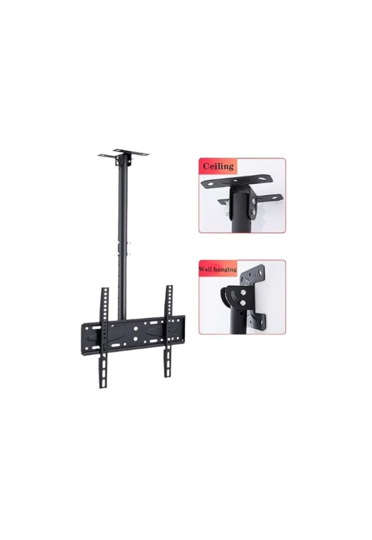 Soporte Tv Techo O Pared Ajustable 26 A 60 Rotación 360°-6