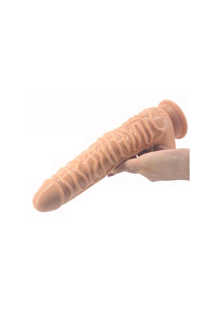 Dildo Consolador Escalera Exótico con Ventosa 27cm-1