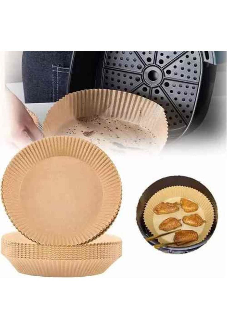Forros Desechables Antiadherente Freidora 100 Pcs Air Fryer-2