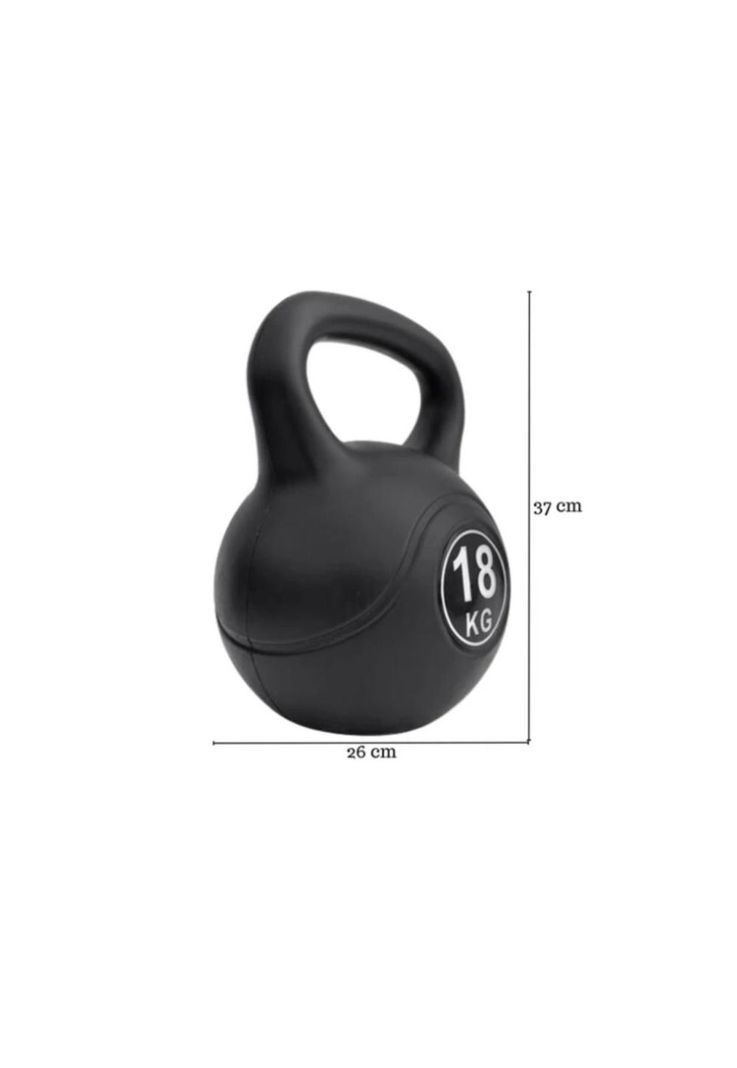 Pesa Rusa 18 Kg Kettlebell Mancuerna Entrenamiento Fitness-3