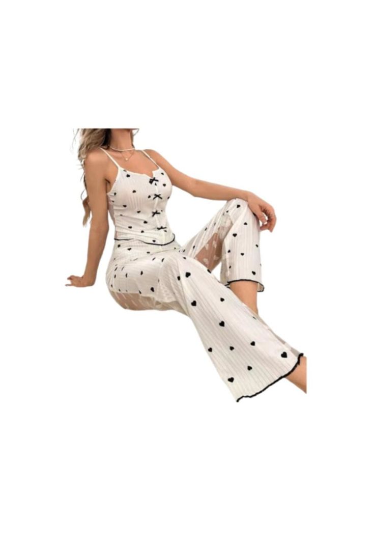 Pijama Sexy Lencería 2Piezas Encaje Malla Transparente Mujer-2
