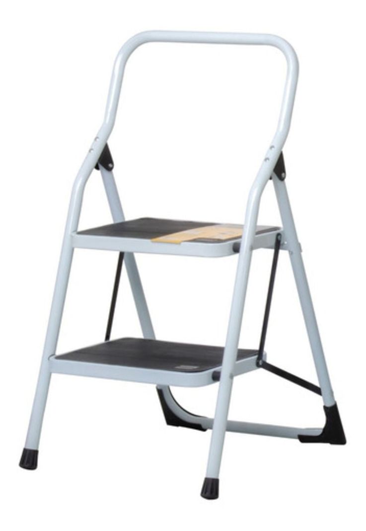 Escalera Tubular Plegable 2 Peldaños Pretul Estu-2p-0