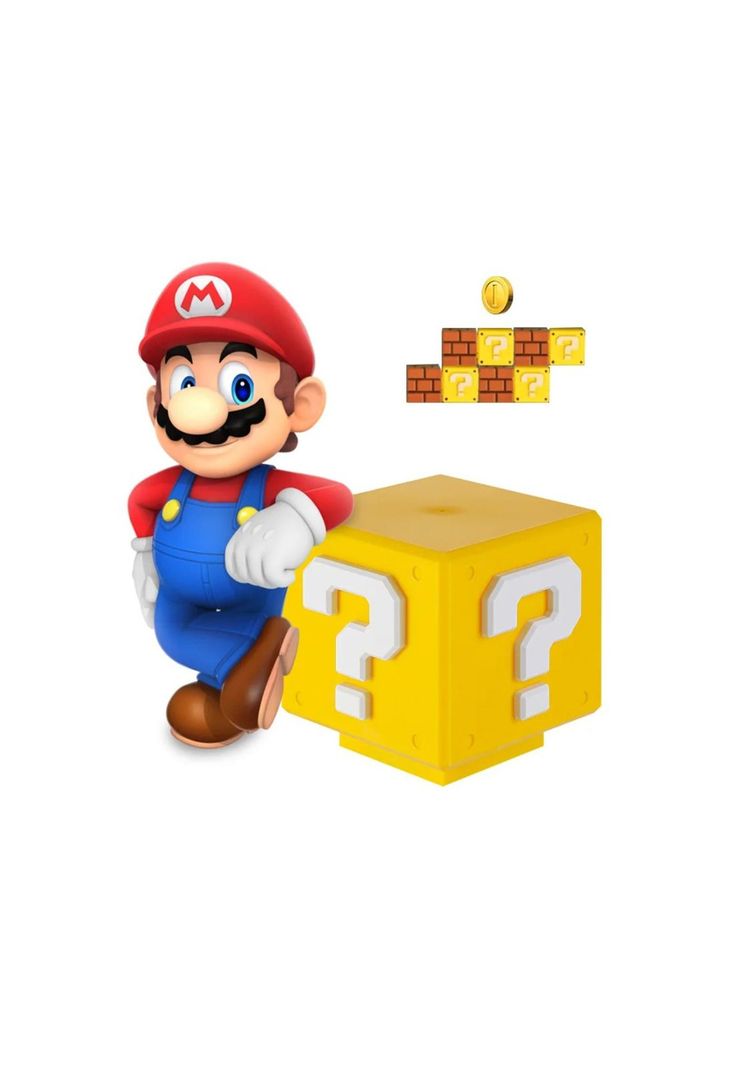 Lámpara Luces Mario Bros Nintendo Cubo Led Gamer Con Sonido-5
