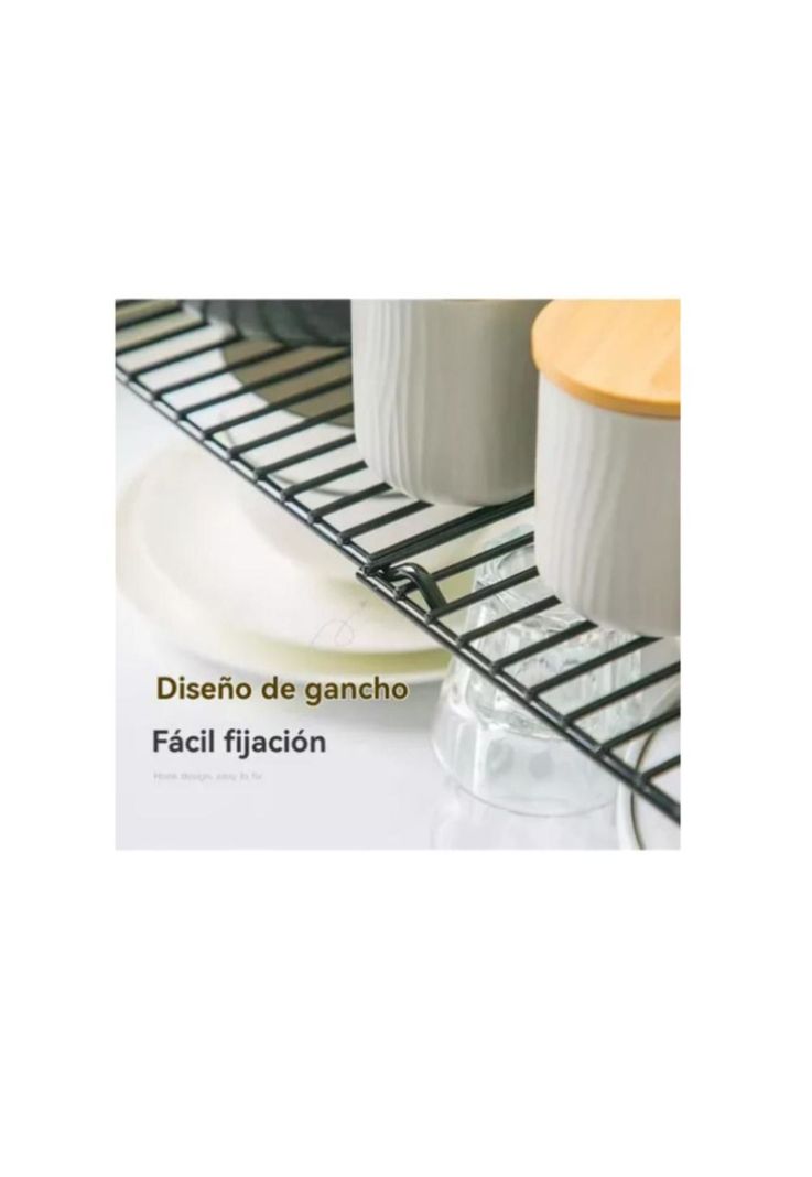 Repisa Extensible De Hierro Apilable Organizador Rack Cocina-6