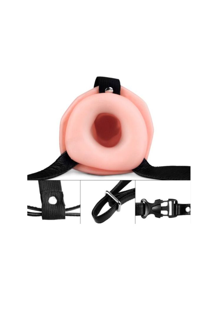Arnés Funda Hueco Extensor de Pene y Vibración 10 Velocidades Lovetoy-1