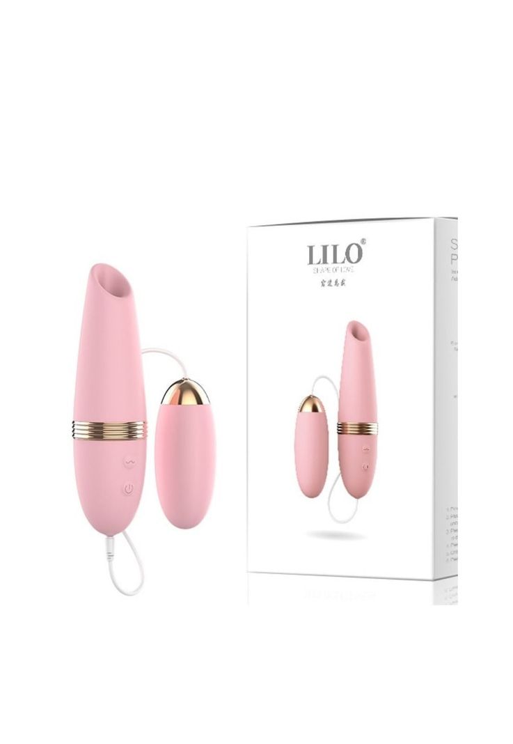 Vibrador doble con Huevo LILO-1