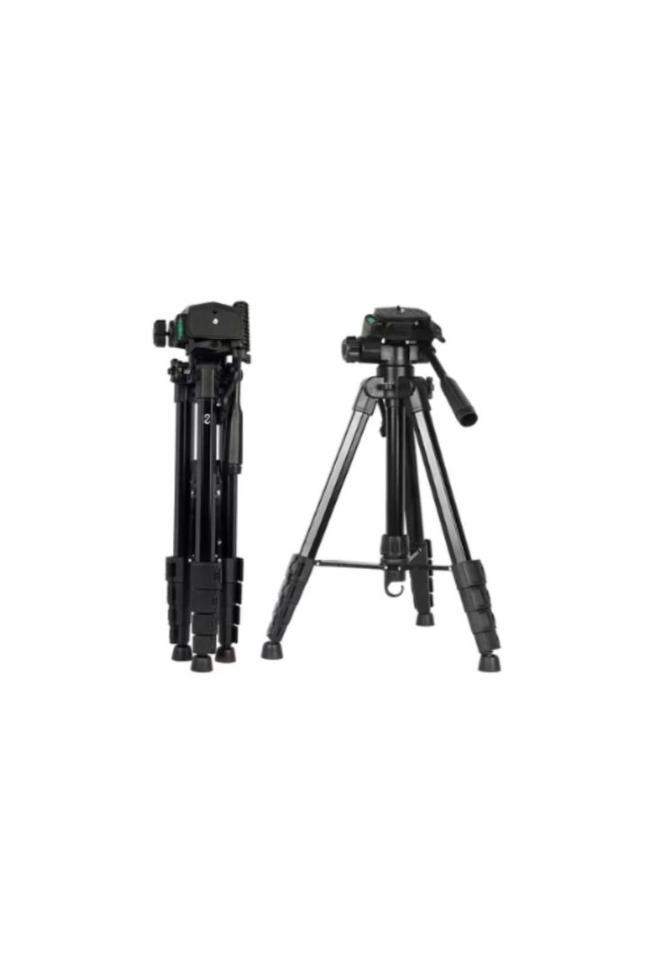 Trípode Celular Cámara  Eternall E170 Portátil Aluminio Bluetooth Negro 170 Cm-2