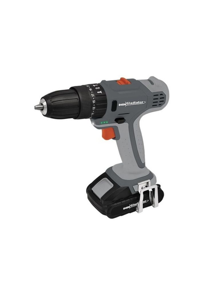Taladro Percutor Inalambrico Prof 18v + Bateria + Cargador-2