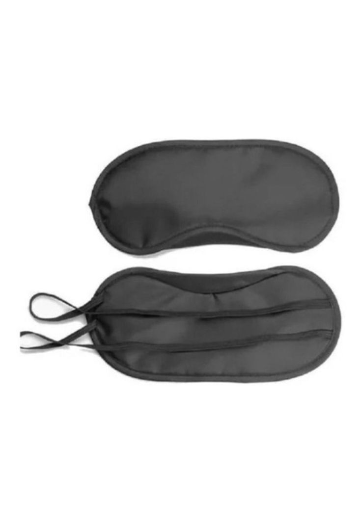 Antifaz Protección De Ojos Mascara Para Dormir Color Negro-1